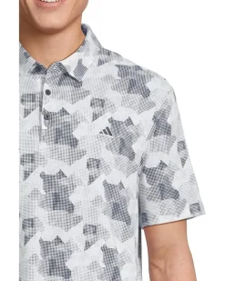 adidas Golf Go-To Printed Golf Polo Shirt Men's