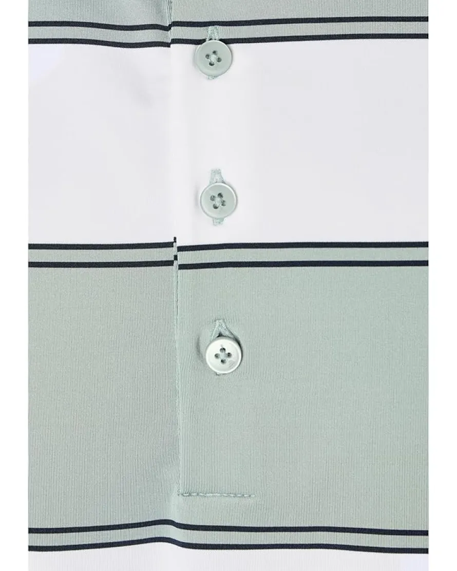 adidas Golf Ultimate365+ Jumbo Stripe CLIMACOOL® Polo Shirt Men's