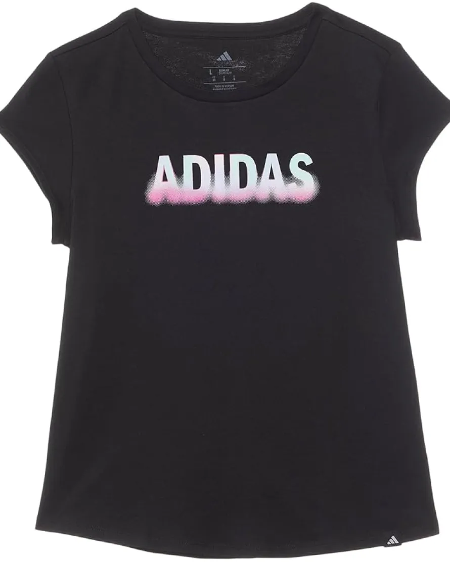 adidas Kids Cap Sleeve Tee (Big Kid)