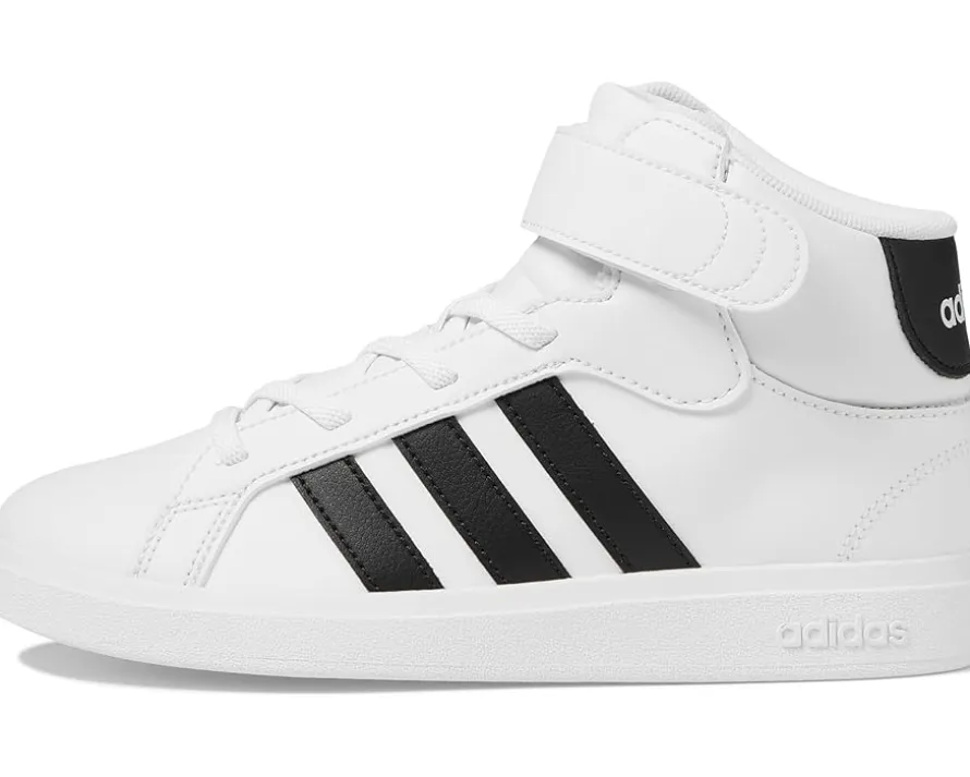 adidas Kids Grand Court Mid Shoes (Little Kid)