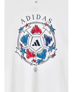 adidas Kids Usa Soccer Tee (Big Kid)