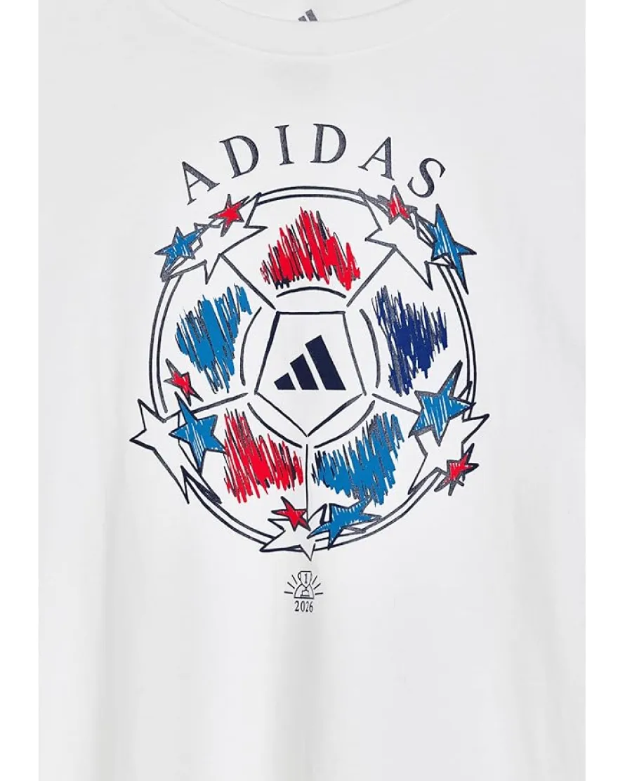 adidas Kids Usa Soccer Tee (Big Kid)