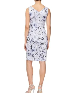 Alex Evenings Sleeveless Printed Dress Women's