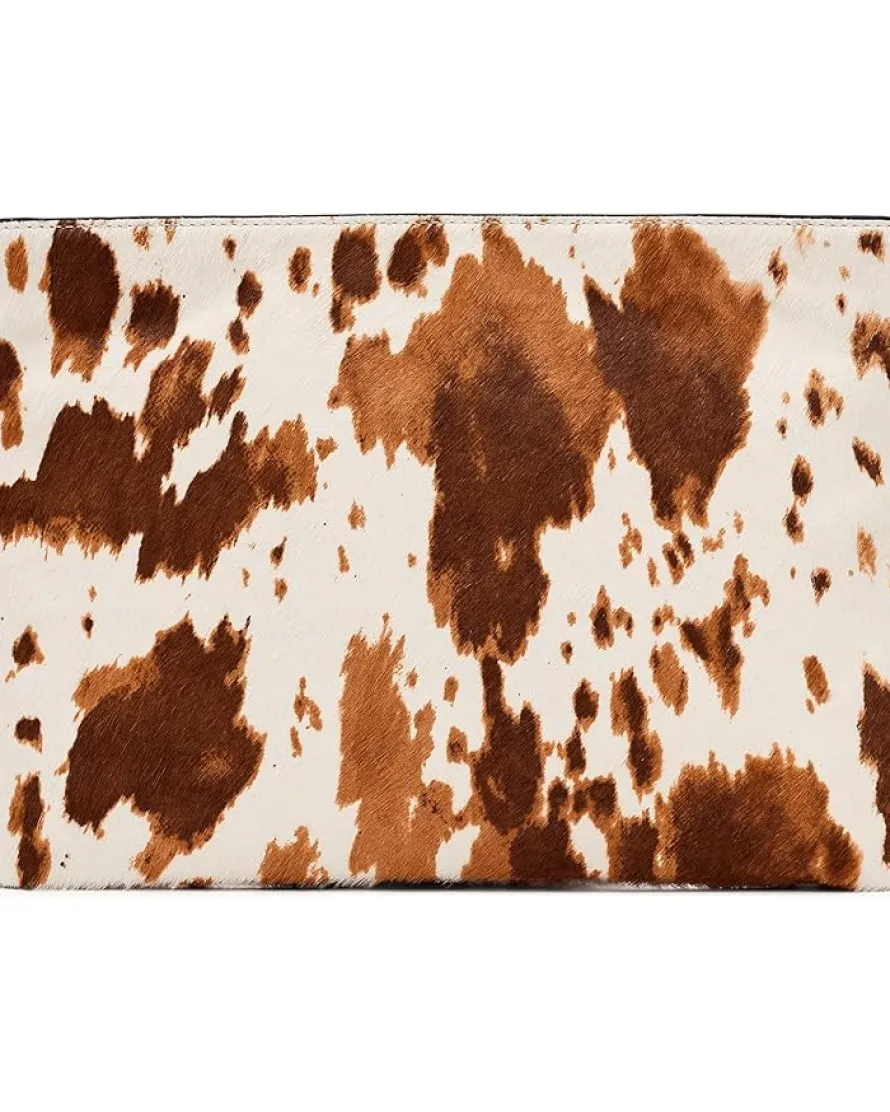 AllSaints Bettina Cow Clutch
