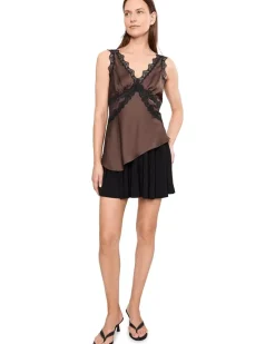 AllSaints Silka Lace Cami Women's