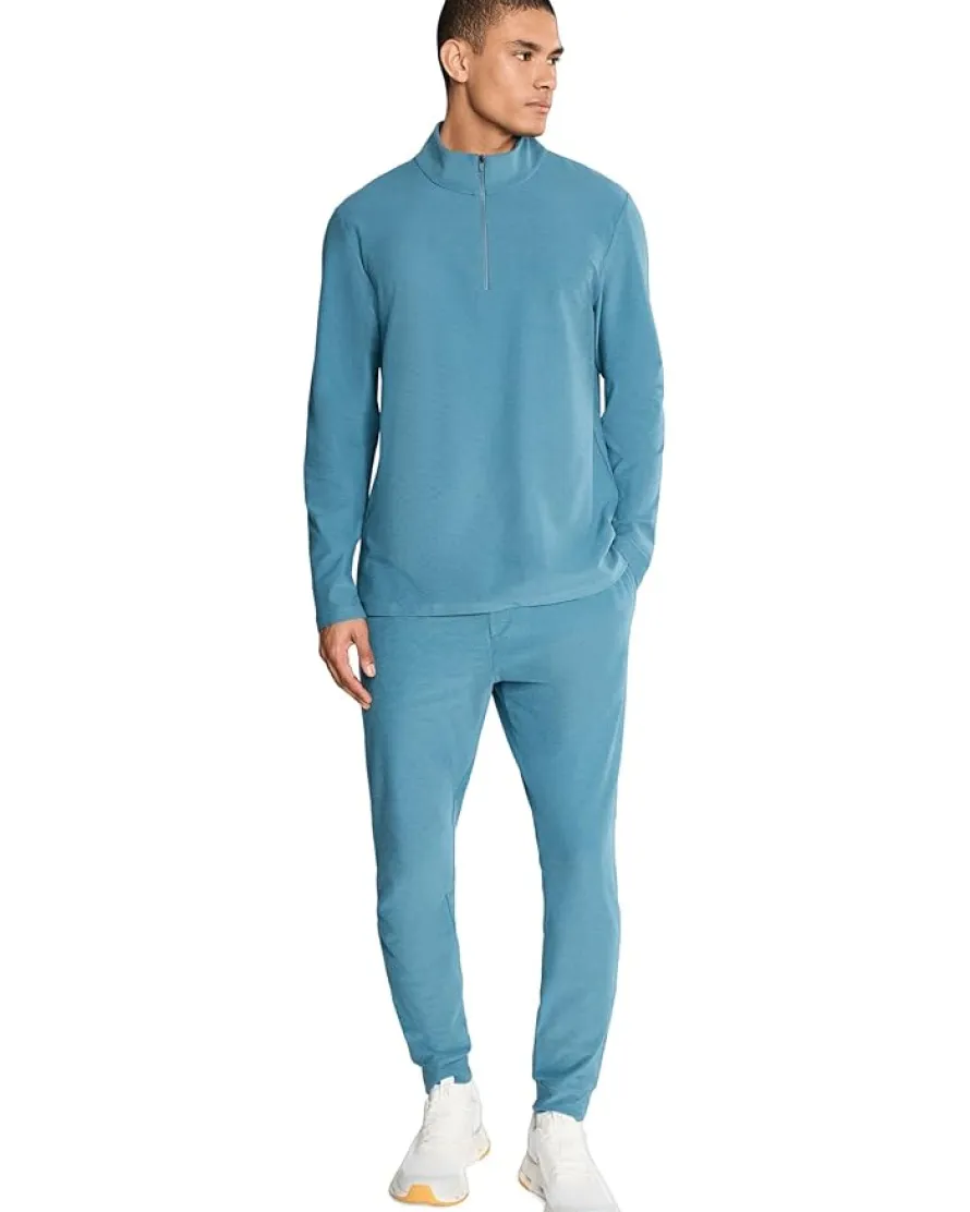 Beyond Yoga Spacedye Terrain Quarter Zip Pullover Men's