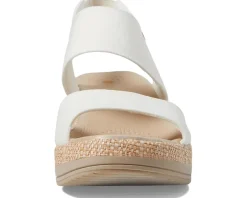 Bzees Reveal Ankle Strap Wedge Sandals Women's