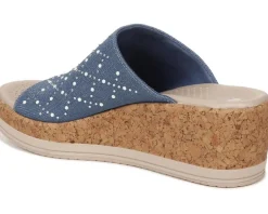 Bzees Royal Wedge Sandals Women's