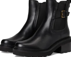 Cole Haan Shibley Waterproof Lug Buckle Booties Women's