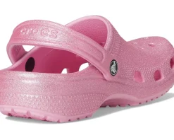 Crocs Kids Classic Glitter Clogs (Little Kid/Big Kid)
