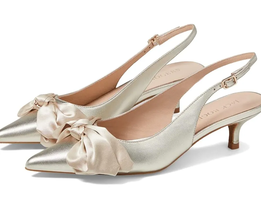 Jack Rogers Debra Slingback Kitten Heel Women's