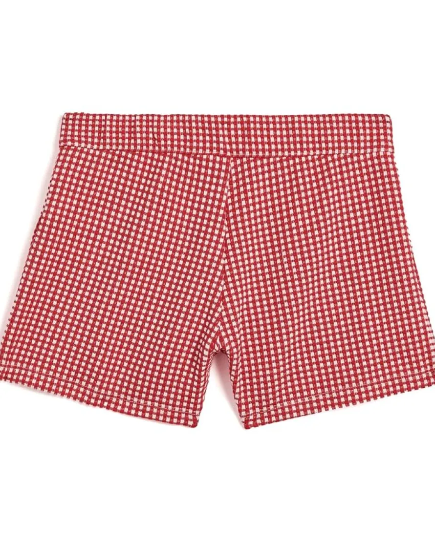 Janie and Jack Gingham Jacquard Shorts (Infant/Toddler/Little Kid/Big Kid)