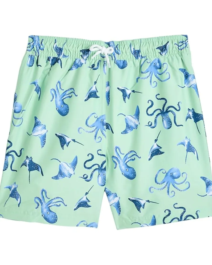 Janie and Jack Printed Swim Trunk (Infant/Toddler/Little Kid/Big Kid)