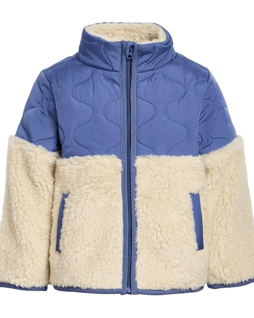 Janie and Jack Quilted Sherpa Jacket (Infant/Toddler/Little Kid/Big Kid)