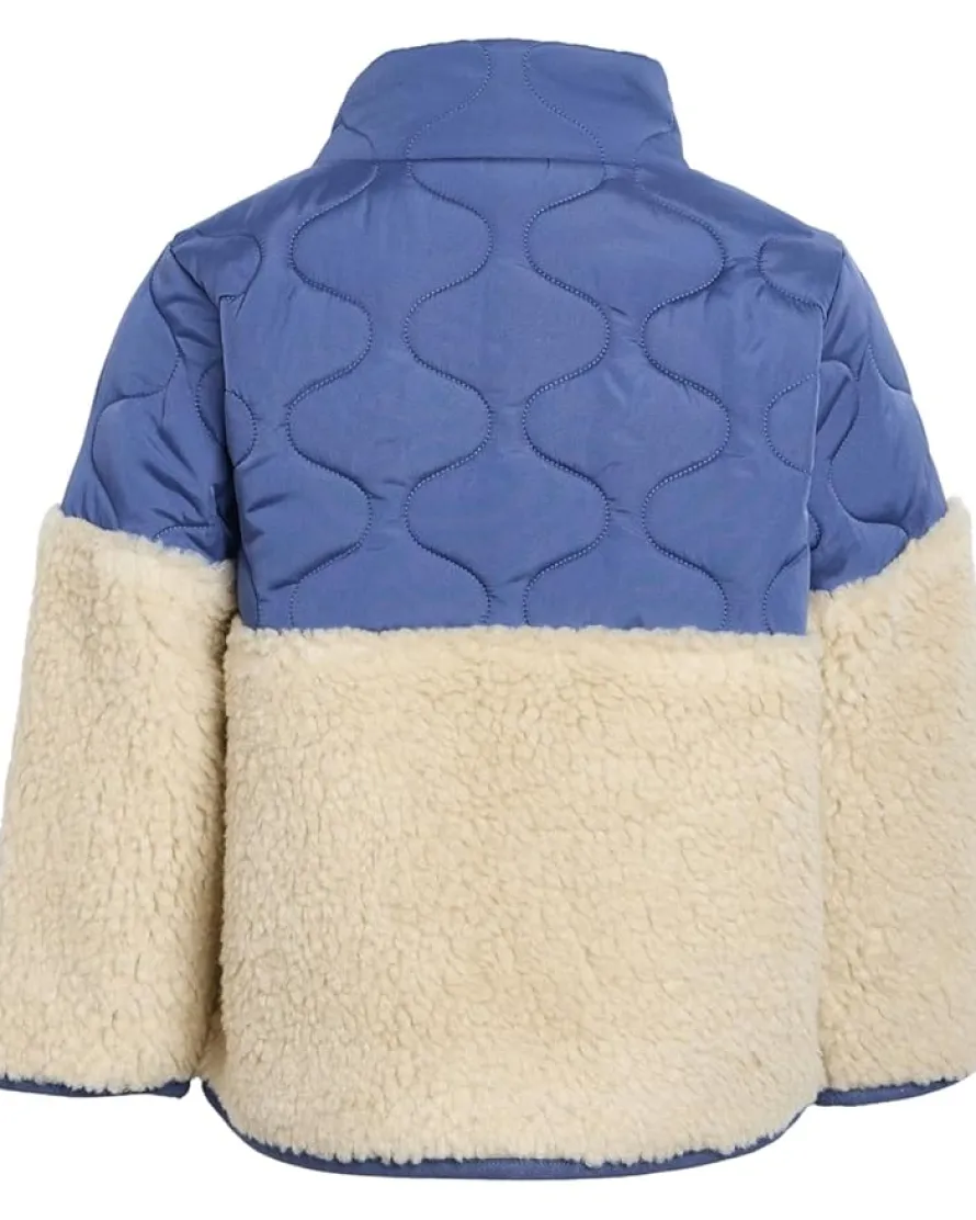 Janie and Jack Quilted Sherpa Jacket (Infant/Toddler/Little Kid/Big Kid)