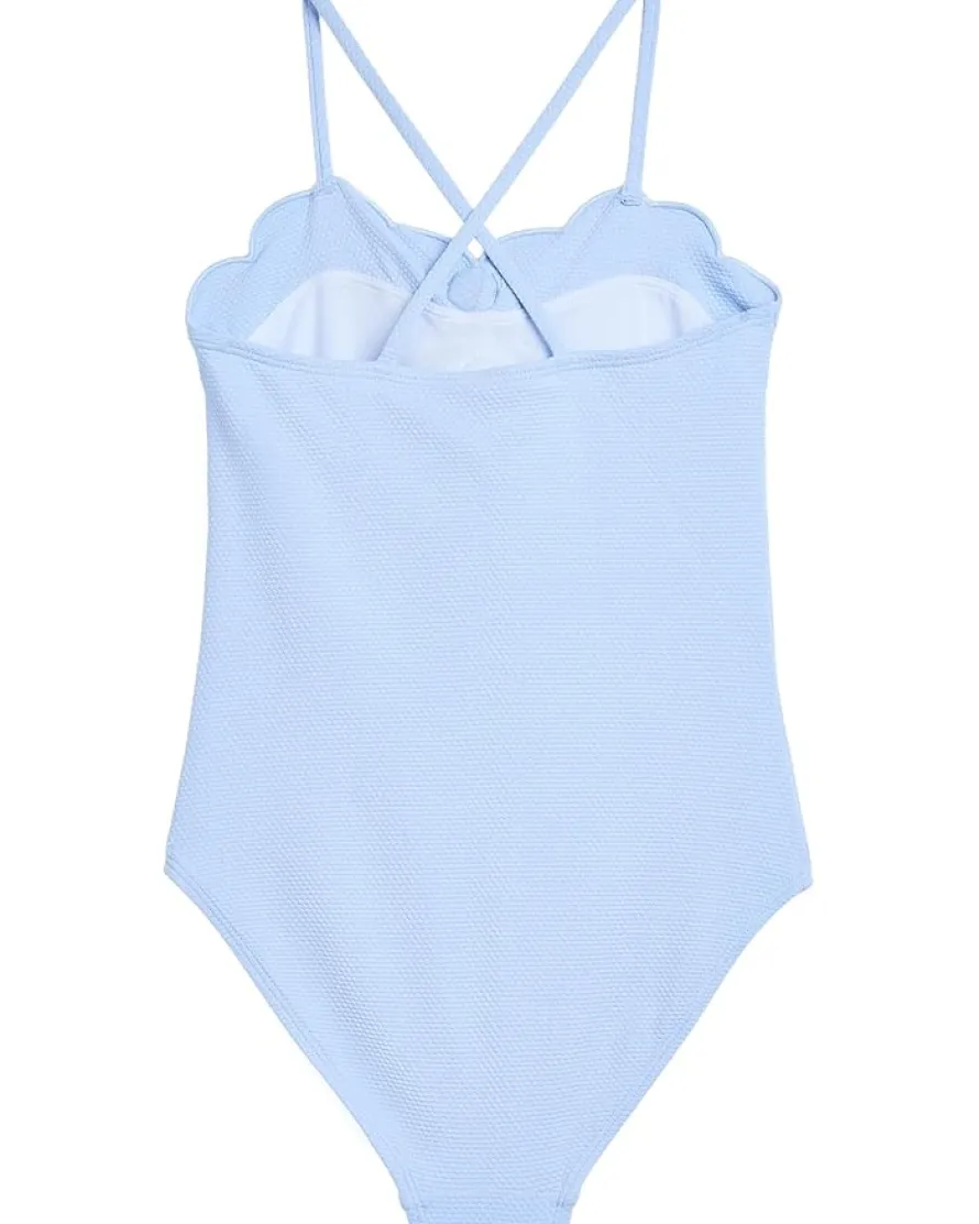 Janie and Jack Rosette Onepiece Swim (Toddler/Little Kid/Big Kid)