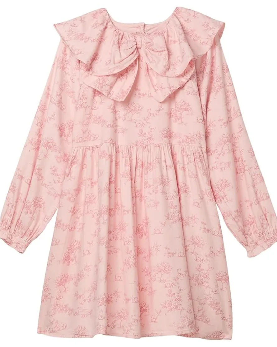 Janie and Jack Toile Print Dress (Toddler/Little Kid/Big Kid)