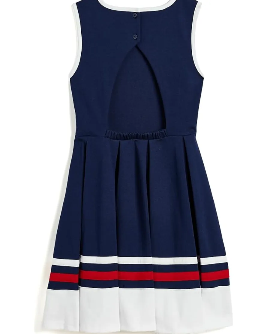 Janie and Jack Trimmed Ponte Dress (Infant/Toddler/Little Kid/Big Kid)