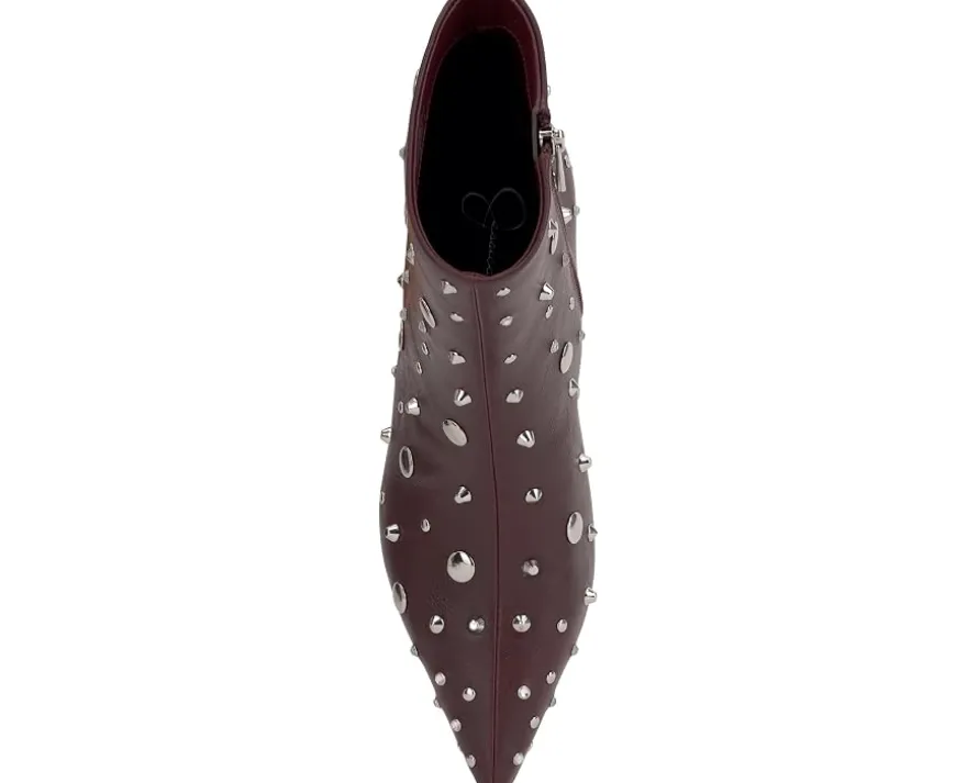 Jessica Simpson Viviana Kitten Heel Studded Bootie Women's