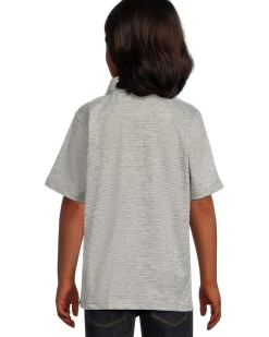 Johnston & Murphy Kids Micro Stripe Polo (Big Kid)