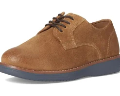 Johnston & Murphy Kids Upton Plain Toe (Little Kid/Big Kid)