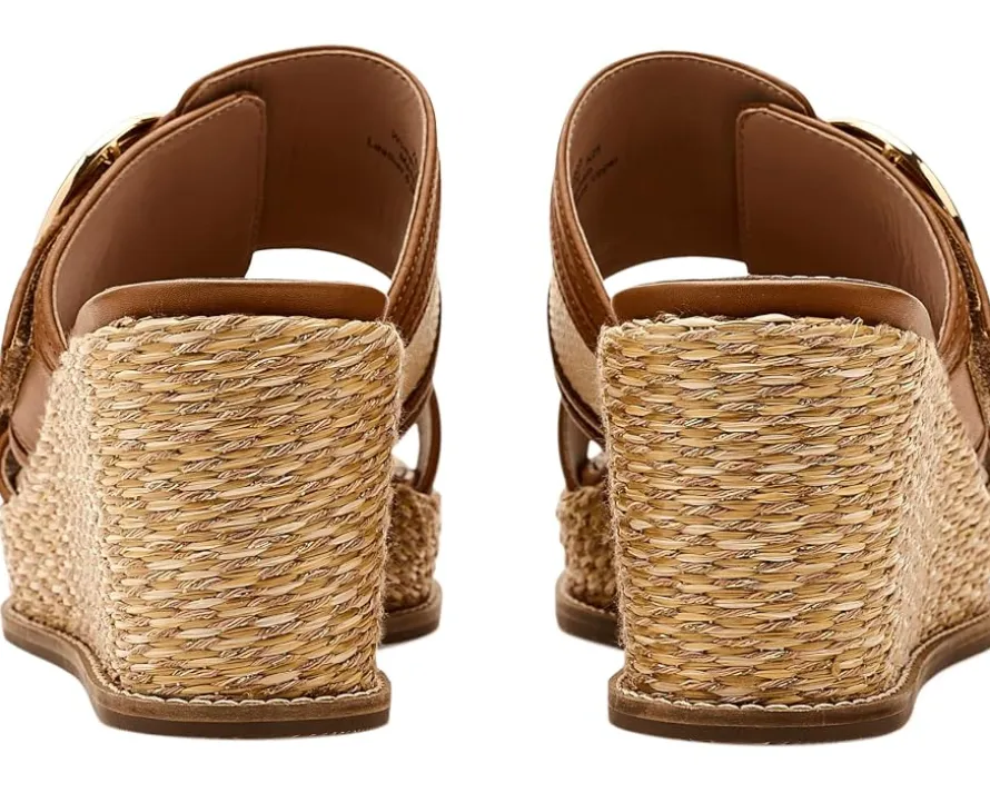 Johnston & Murphy Mallory Double Buckle Wedge Women's