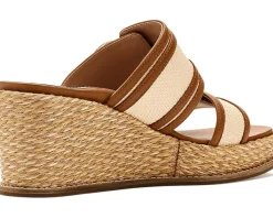 Johnston & Murphy Mallory Double Buckle Wedge Women's