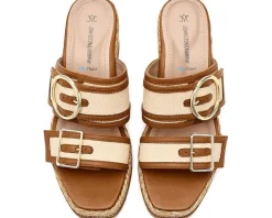 Johnston & Murphy Mallory Double Buckle Wedge Women's