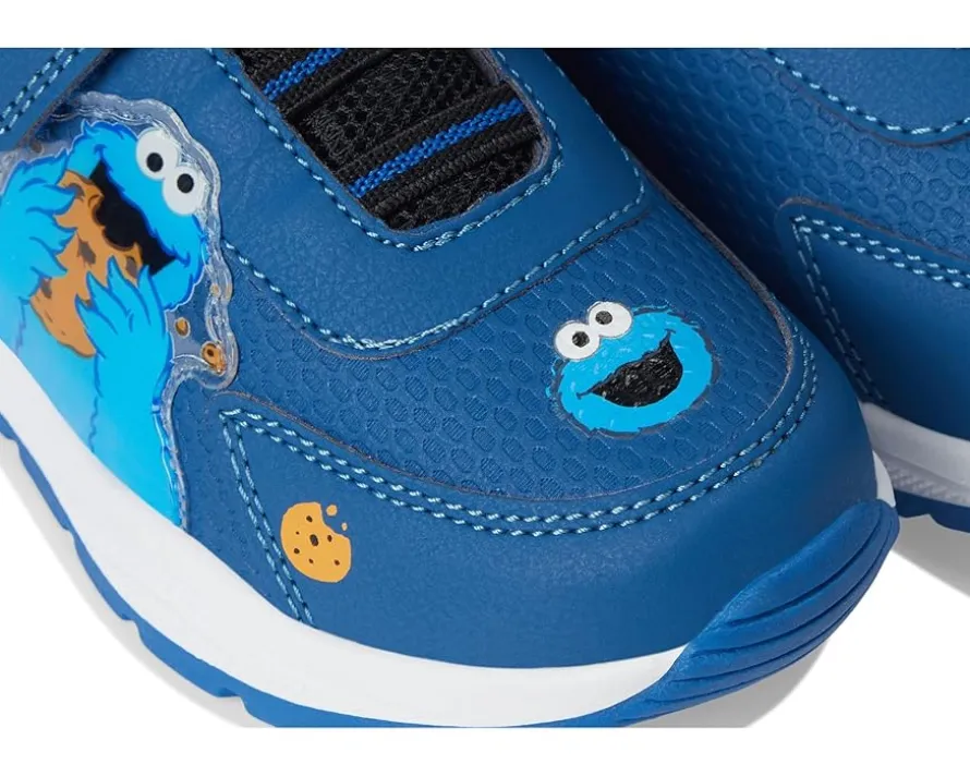 Josmo Sesame Street Elmo Cookie Monster Sneaker (Toddler/Little Kid)