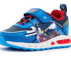 Josmo Sonic the Hedgehog Lighted Sneaker (Little Kid/Toddler)