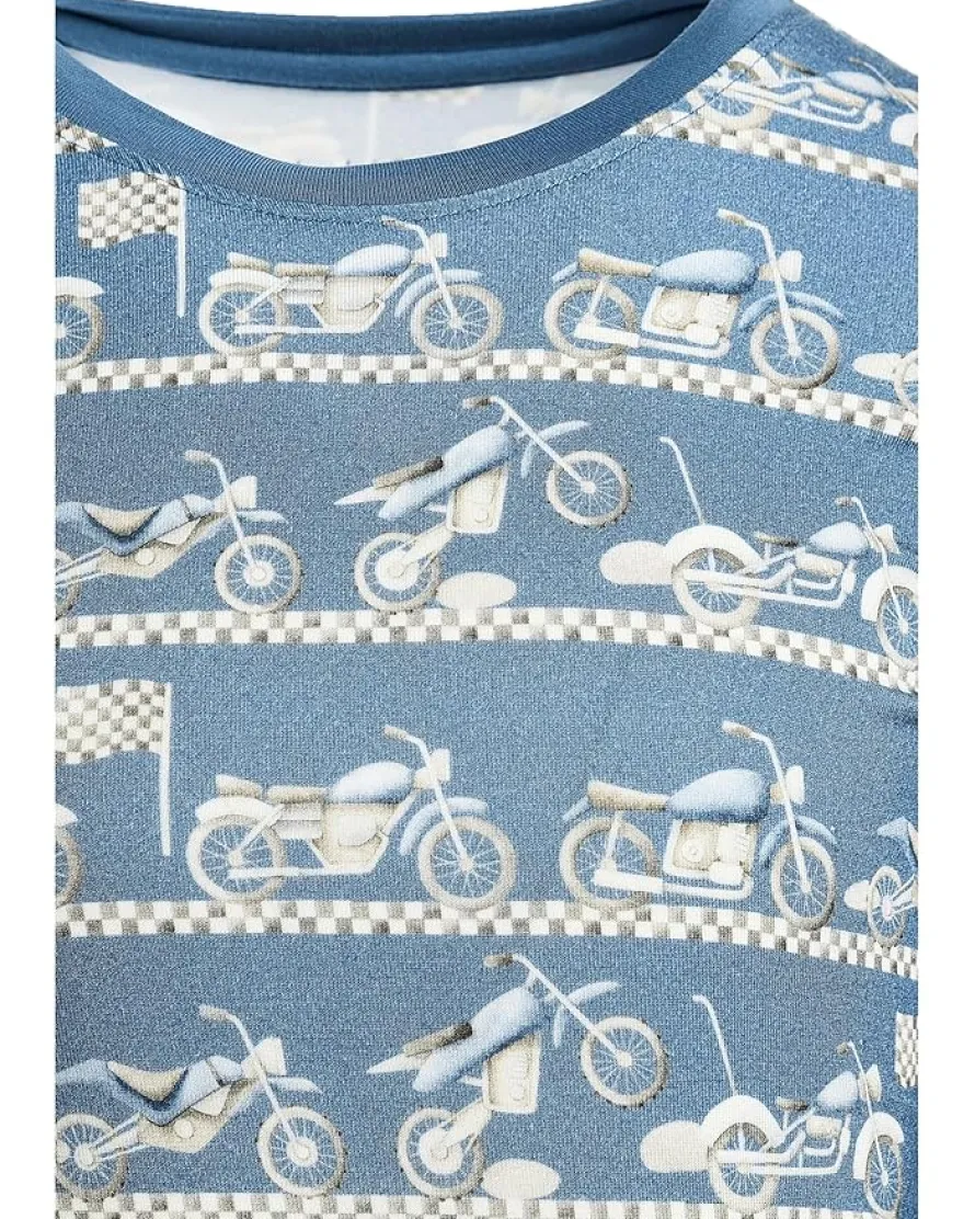 Kickee Pants Kids Print Long Sleeve Pajama Set (Toddler/Little Kid/Big Kid)