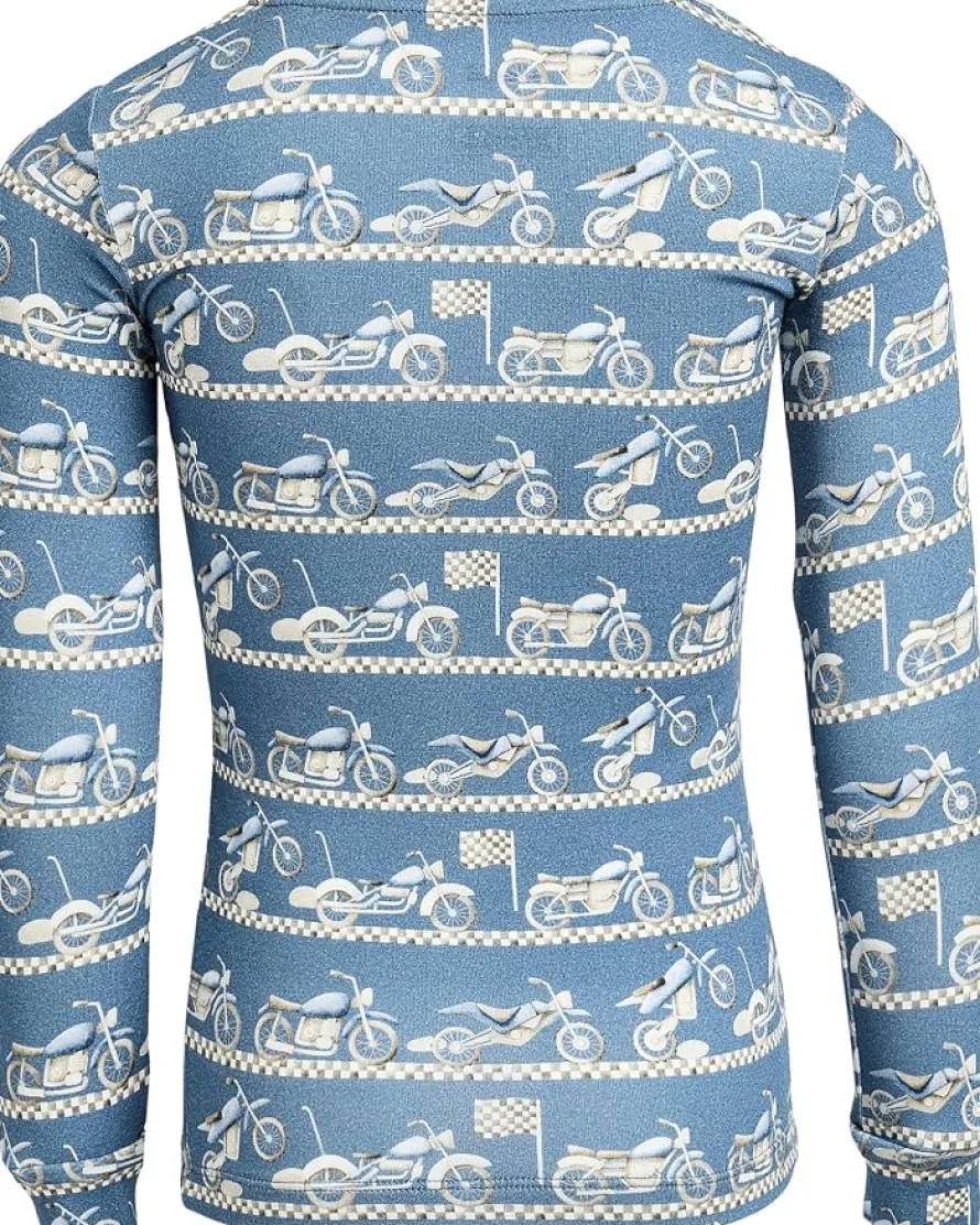 Kickee Pants Kids Print Long Sleeve Pajama Set (Toddler/Little Kid/Big Kid)