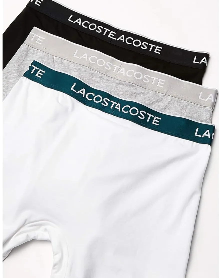 Lacoste Boxer Briefs 3-Pack Casual Classic Men's