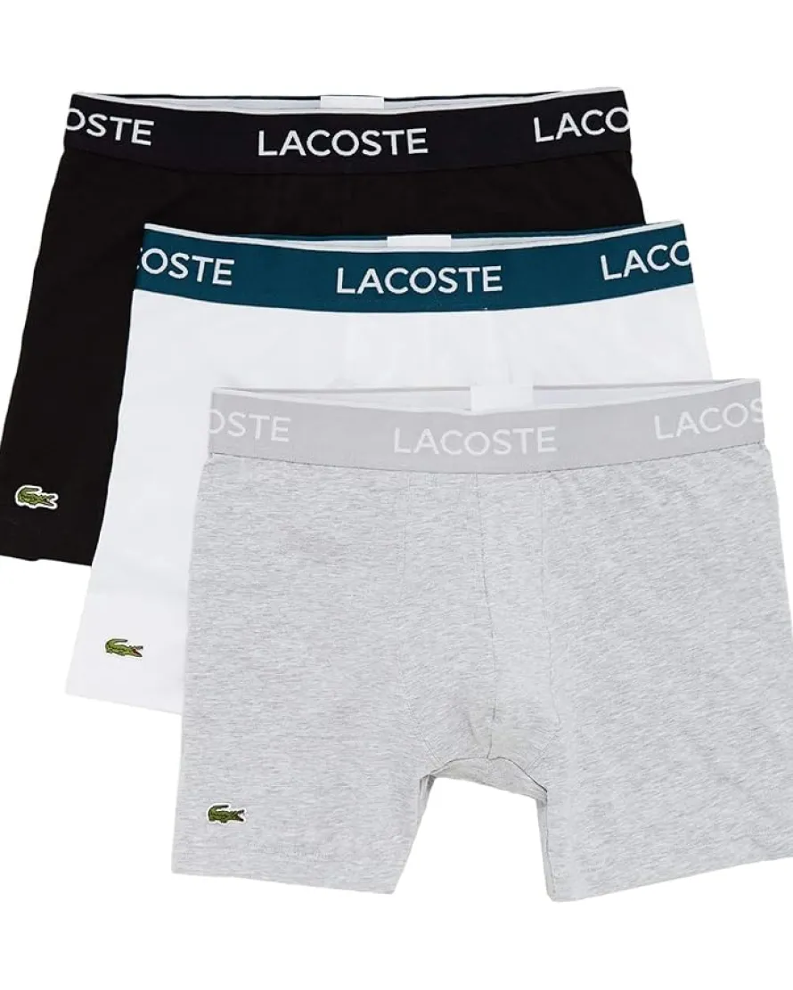 Lacoste Boxer Briefs 3-Pack Casual Classic Men's