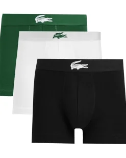 Lacoste 3-Pack Stretch Jersey Trunks Men's