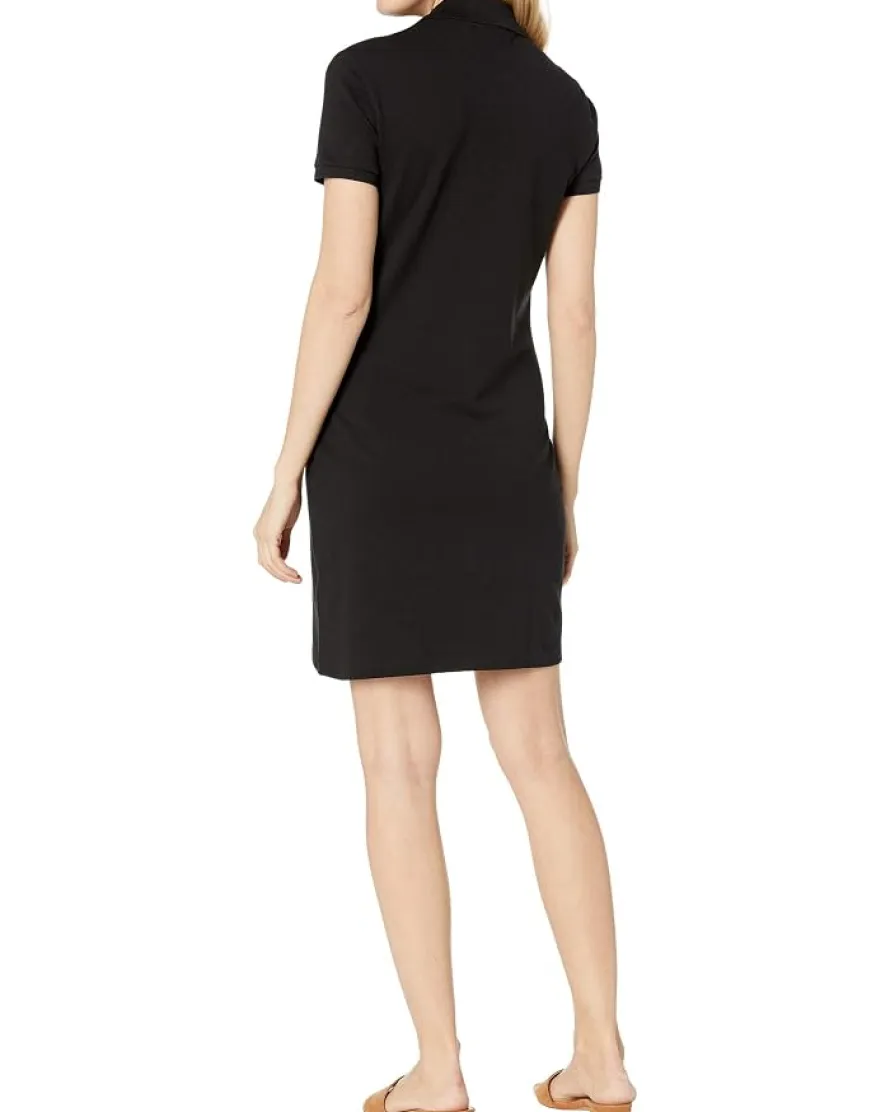 Lacoste Short Sleeve Slim Fit Stretch Pique Polo Dress Women's