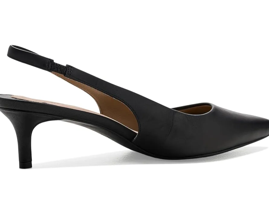 Lauren Ralph Lauren Lolah II Leather Slingback Pumps Women's
