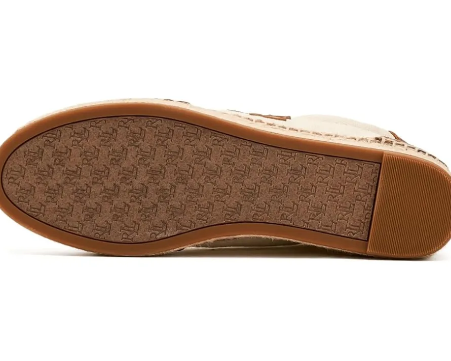 Lauren Ralph Lauren Luize Canvas & Nappa Espadrille Sneakers Women's
