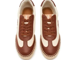 Lauren Ralph Lauren Luize Canvas & Nappa Espadrille Sneakers Women's