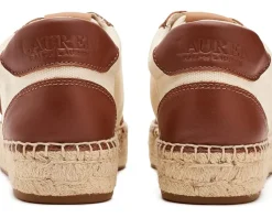 Lauren Ralph Lauren Luize Canvas & Nappa Espadrille Sneakers Women's