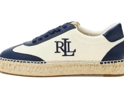 Lauren Ralph Lauren Luize Canvas & Nappa Espadrille Sneakers Women's