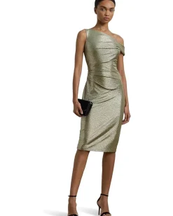 Lauren Ralph Lauren Nashea-Short Sleeve-Cocktail Dress Women's