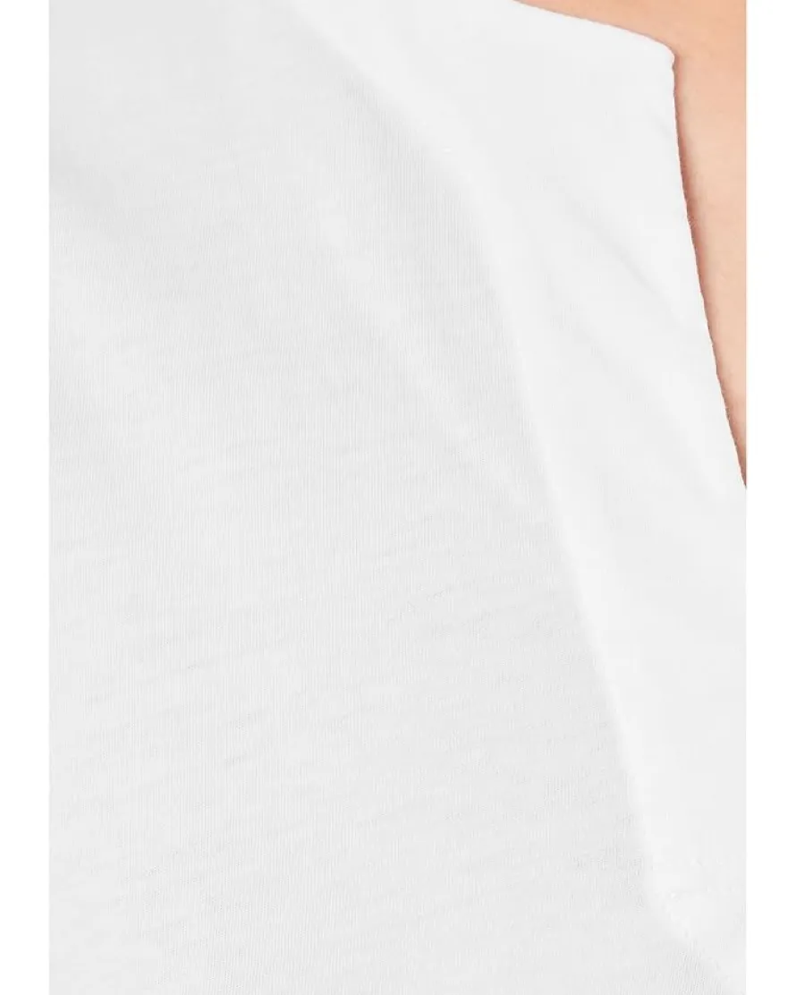 Lilla P Side Slit Split Neck Top Women's