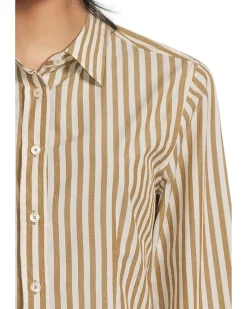 Lilla P Slim Fit Button-Down Women's