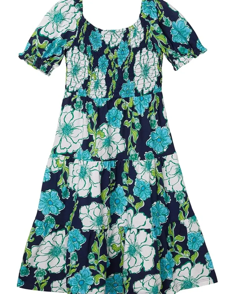 Lilly Pulitzer Kids Mini Jilly Sleeved Midi Dress (Toddler/Little Kids/Big Kids)