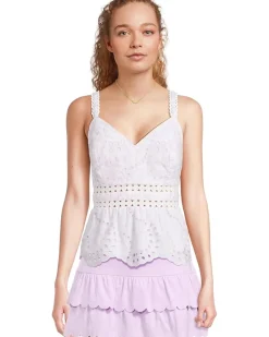 Lilly Pulitzer Tiah Eyelet Top Women's