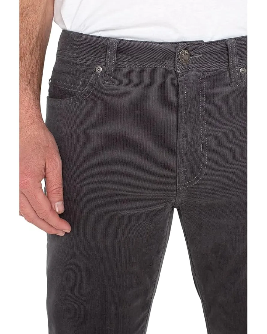 Liverpool Los Angeles Kingston Mid-rise Modern Straight Corduroy Pants Men's