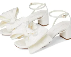 Loeffler Randall Carmen Mid Heel Bow Sandals Women's
