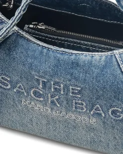 Marc Jacobs The Bow Denim Mini Sack Bag