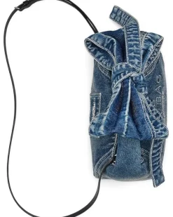 Marc Jacobs The Bow Denim Mini Sack Bag